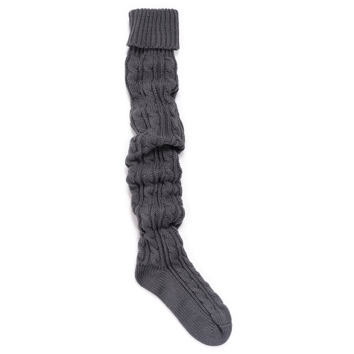 Women's Chunky Cable Knit Over the Knee Socks – MUK LUKS