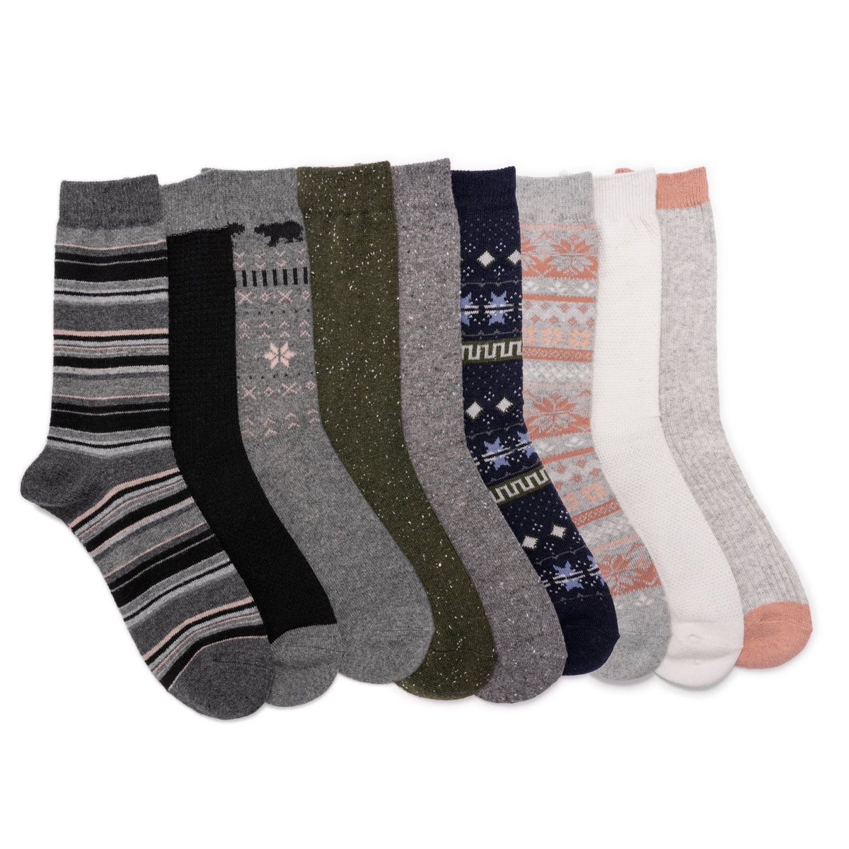 Women's 9 Pair Pack 8