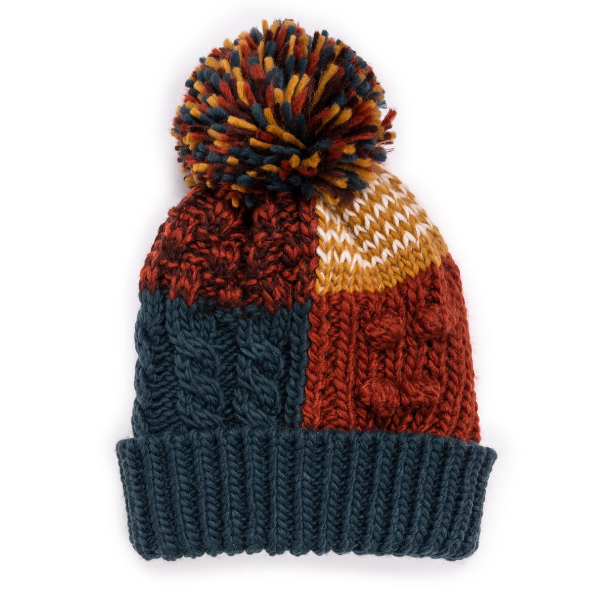 MUK LUKS Men's Camo Cuff Cap - Fleece Lined Winter Hat With Camouflage Band, One Size Fits Most