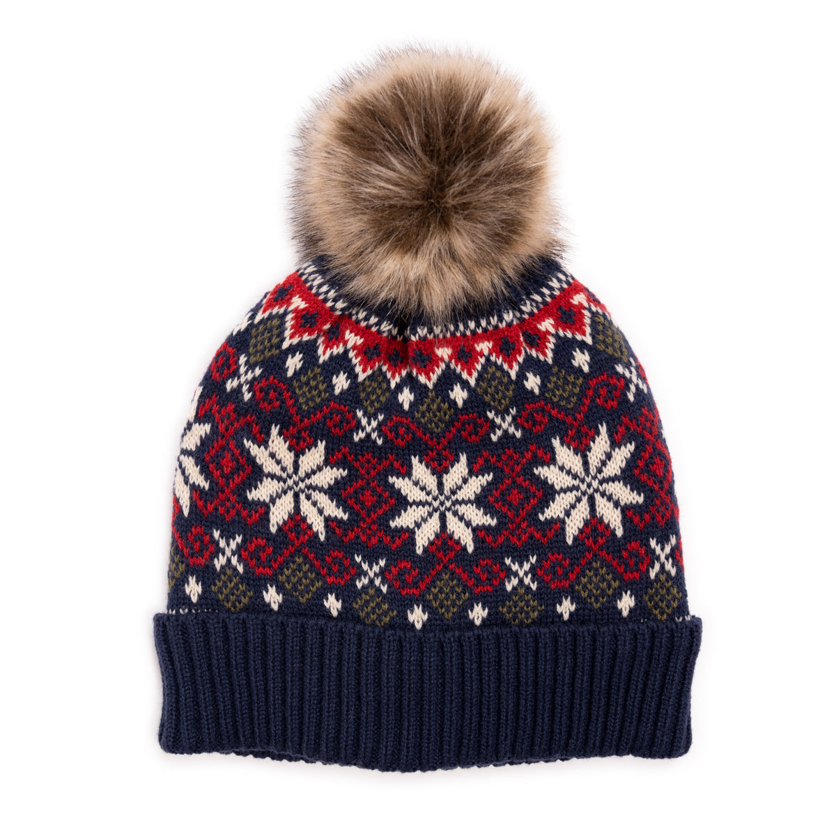 MUK LUKS beanie and glove set MUK LUKS Hat and Glove Set with Touch Screen Technology  main image 3