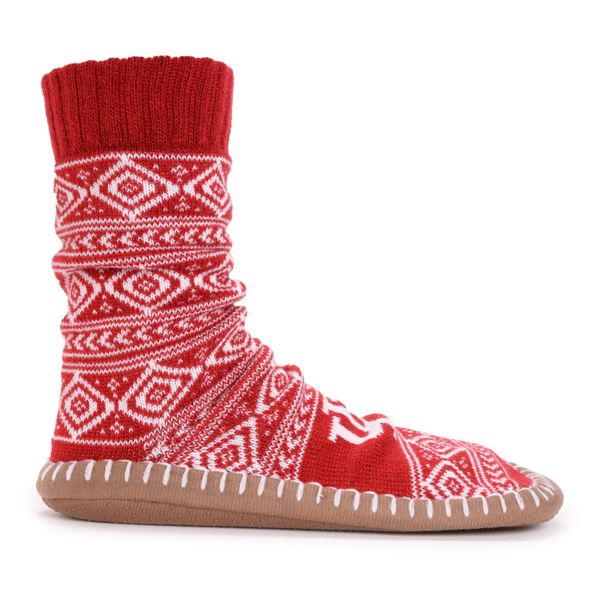 Indiana Hoosiers Slipper Socks - NCAA Team Pride Faux Fur Lined House Socks
