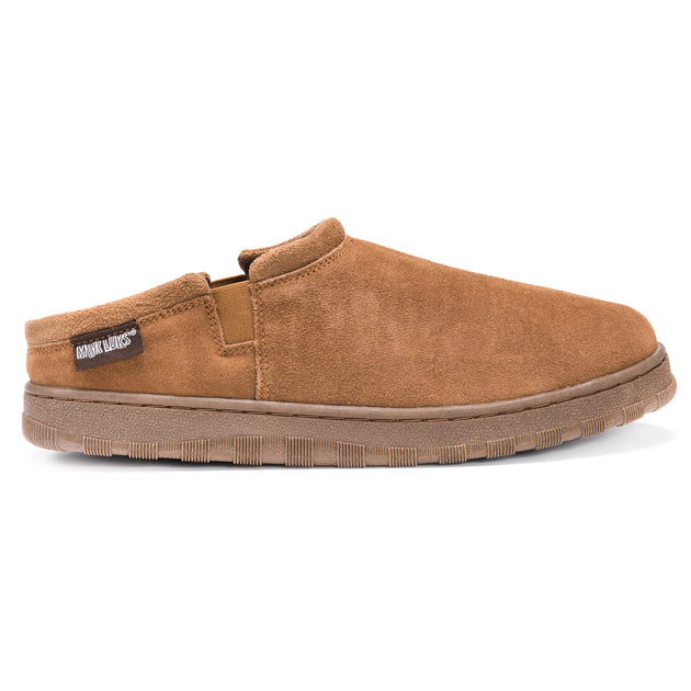 mens suede slippers