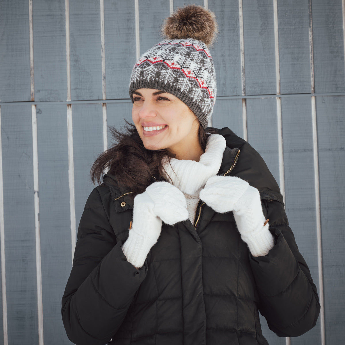 Women's Vintage Flip Mittens MUK LUKS