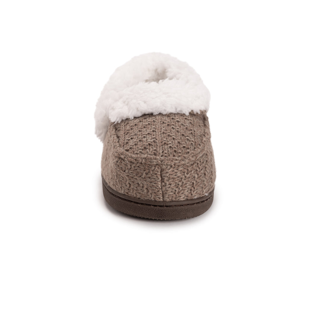 MUK LUKS Anais, Mocassino Donna, Timberwolf, Small