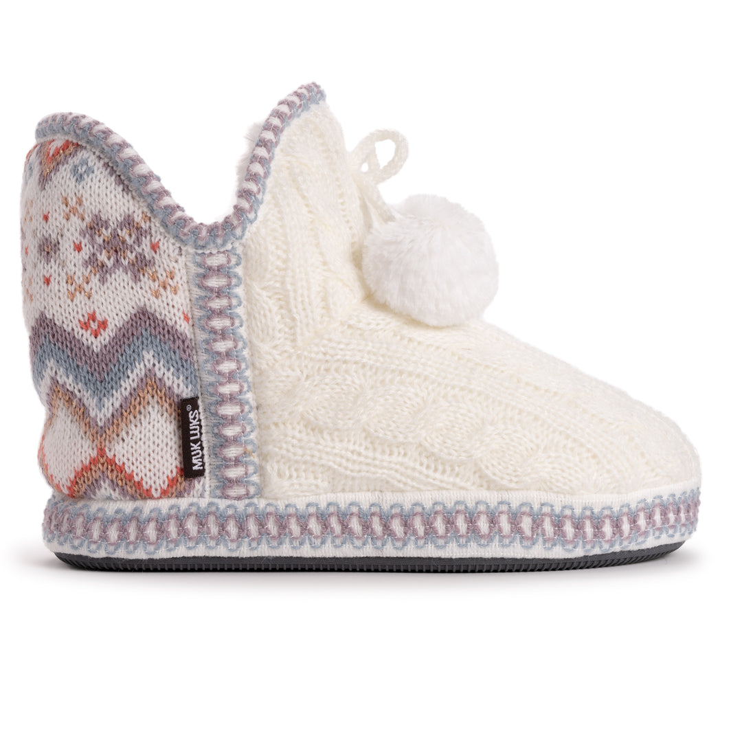 Muk luks faux fur amira slipper boots clearance