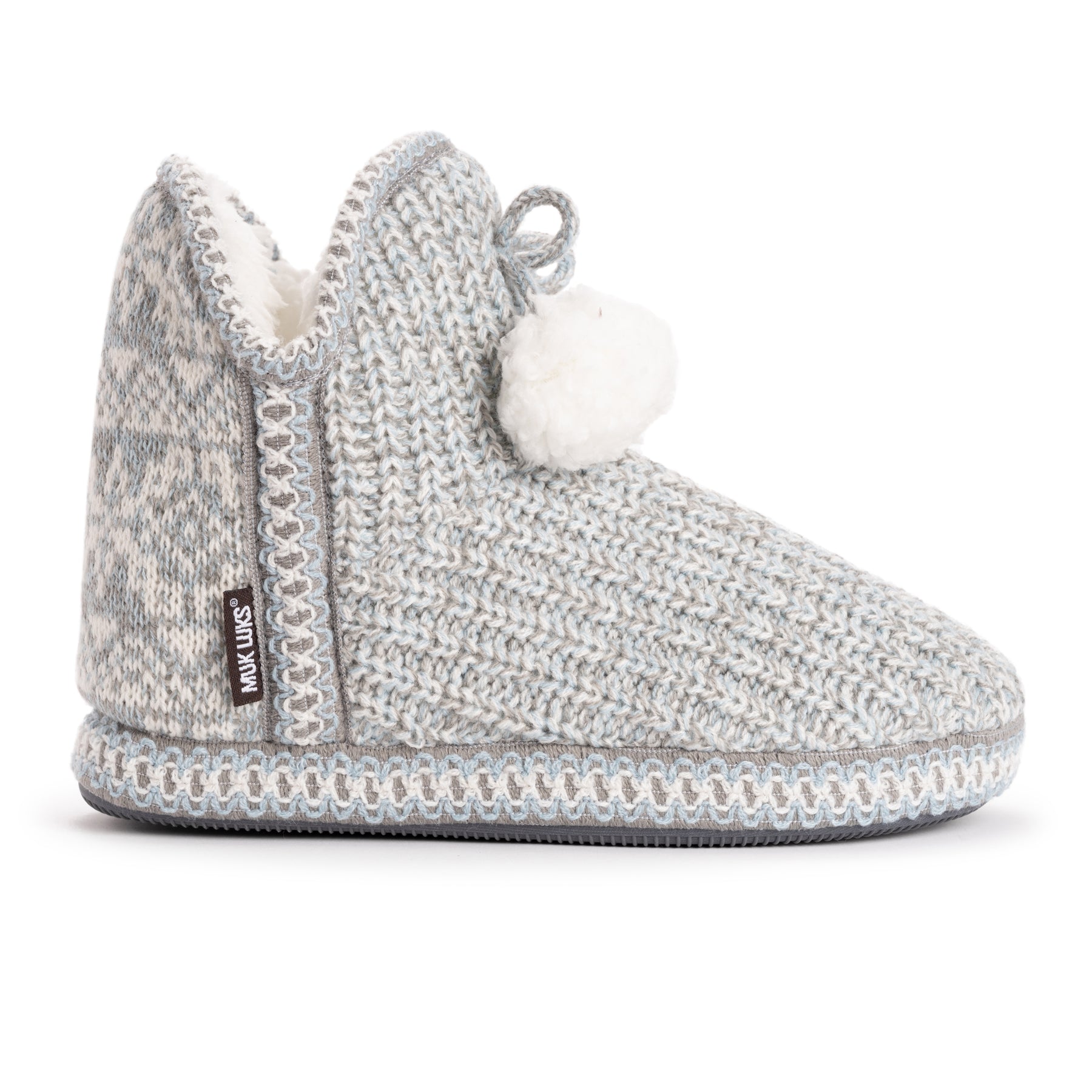 Women's muk luks hotsell amira bootie slippers
