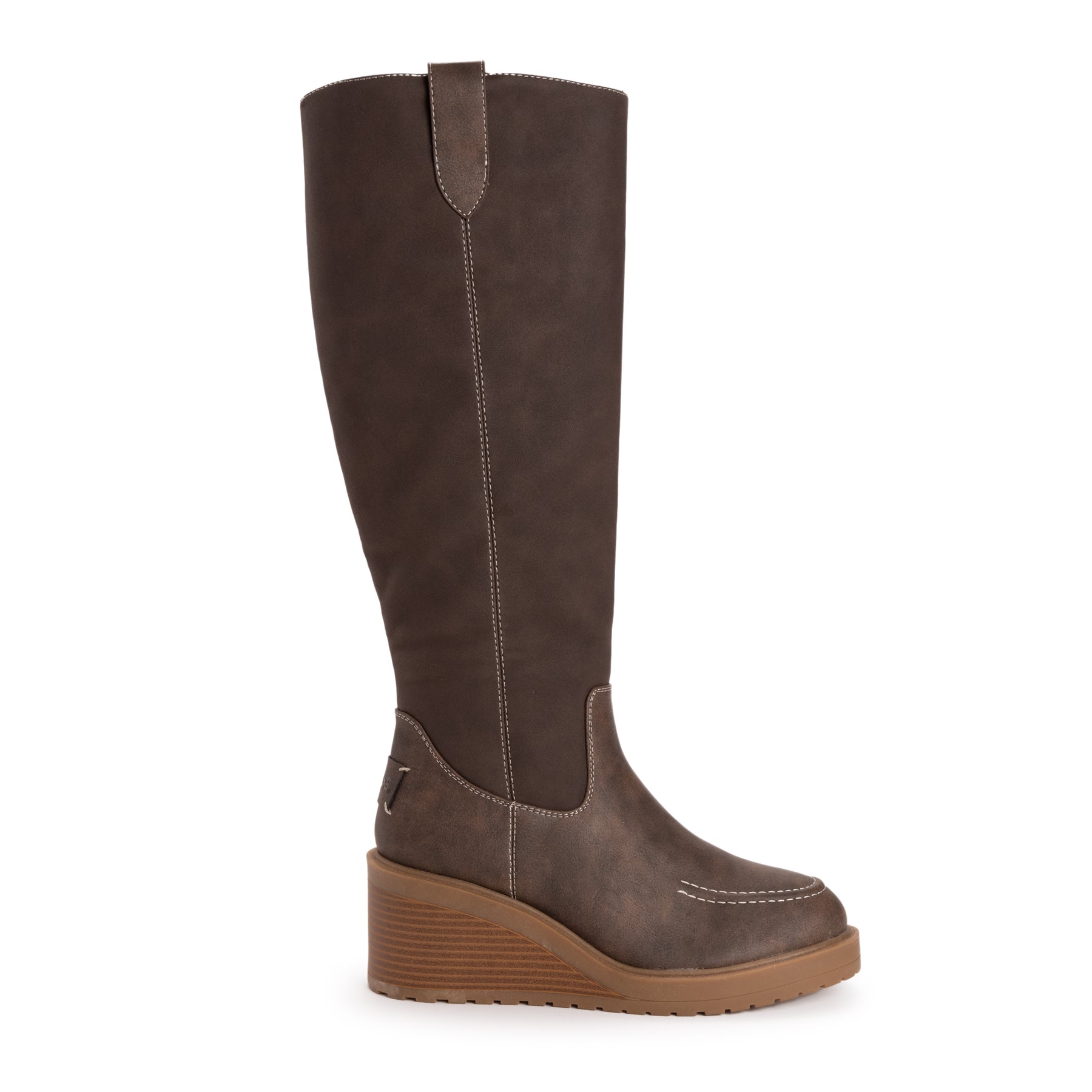 Women s Sky Sloane Tall Wedge Boots MUK LUKS