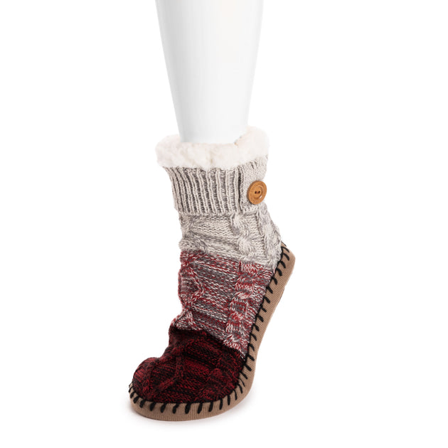MUK LUKS Calzini Slipper Termici Uomo - Mantieni Il Calore, Lavabili, Colori Vari (OSFM) - 2