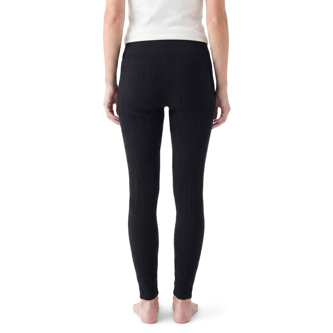 Women's Fleece Lined Leggings with Wide Waistband – MUK LUKS