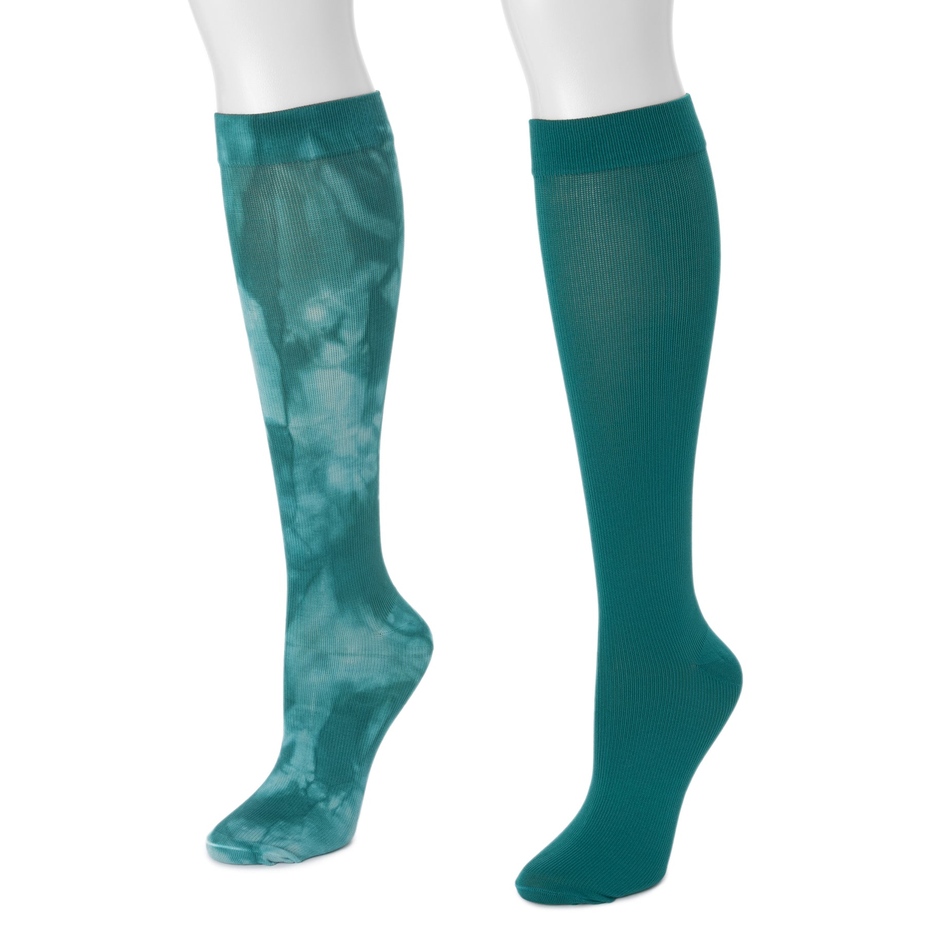 Free Form Compression Socks Women's 2 Pair Pack Nylon Compression socks – MUK LUKS