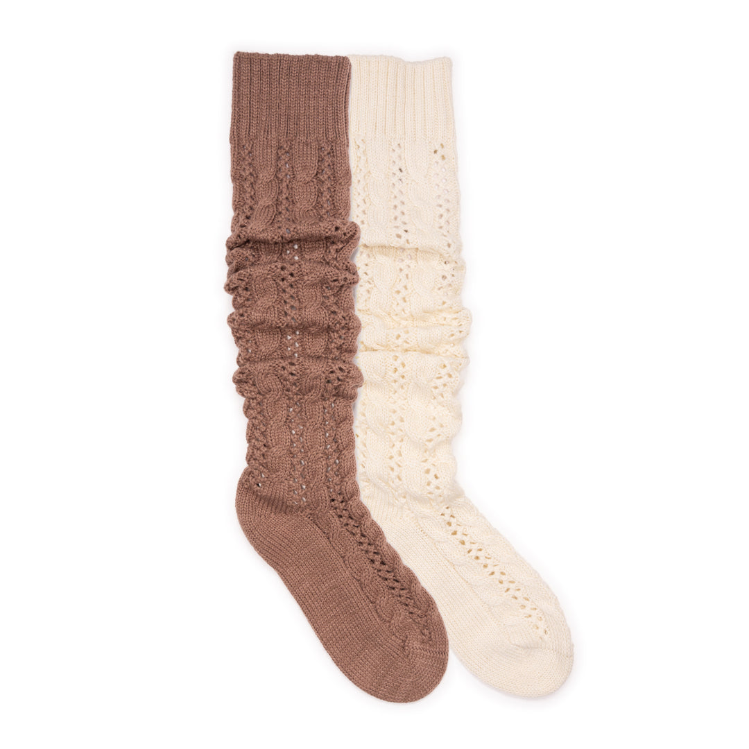 Women's 2 Pair Pack Slouch Socks – MUK LUKS