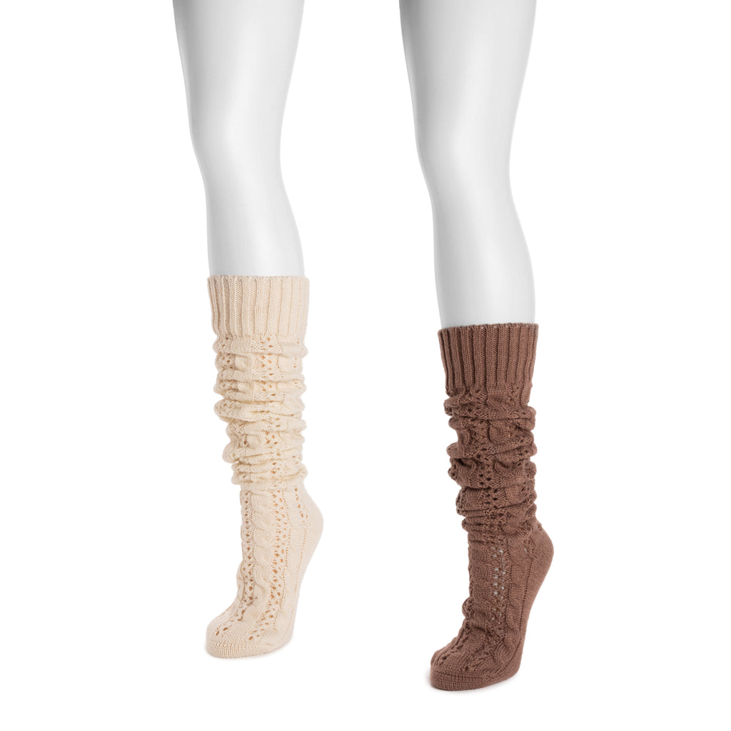 Women's 2 Pair Pack Slouch Socks – MUK LUKS