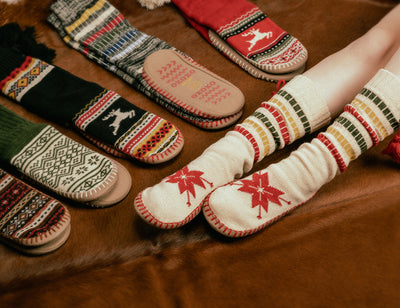 Muk Luks Women's Poms Slipper Socks, Altantic, L/XL (8-10) : :  Clothing, Shoes & Accessories