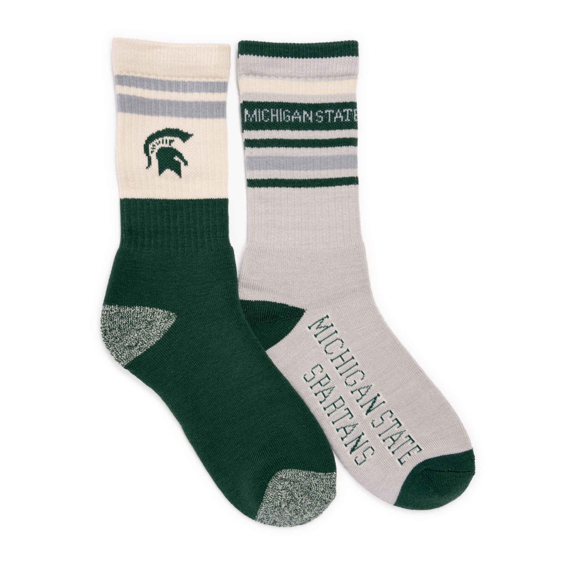 Michigan Tech Socks Michigan State Spartans GameDay Unisex Crew Socks 2 Pack – MUK LUKS