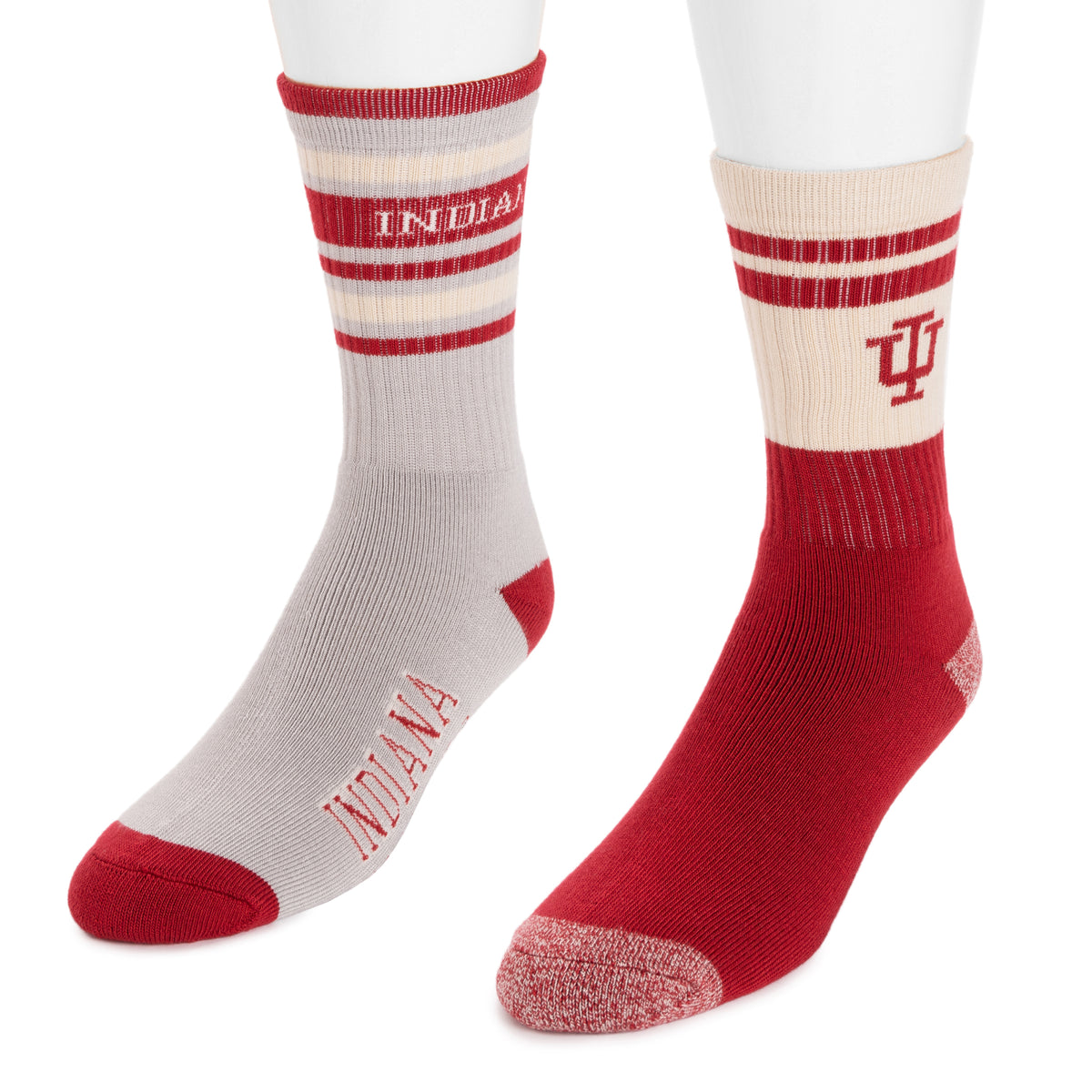 Indiana Hoosiers GameDay Unisex Crew Socks 2 Pack – MUK LUKS