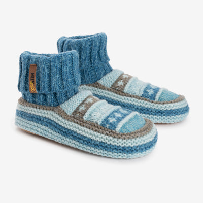 MUK LUKS Women's Macee Slipper - Suede Ankle Bootie With Wool Blend Lining & EVA Sole
