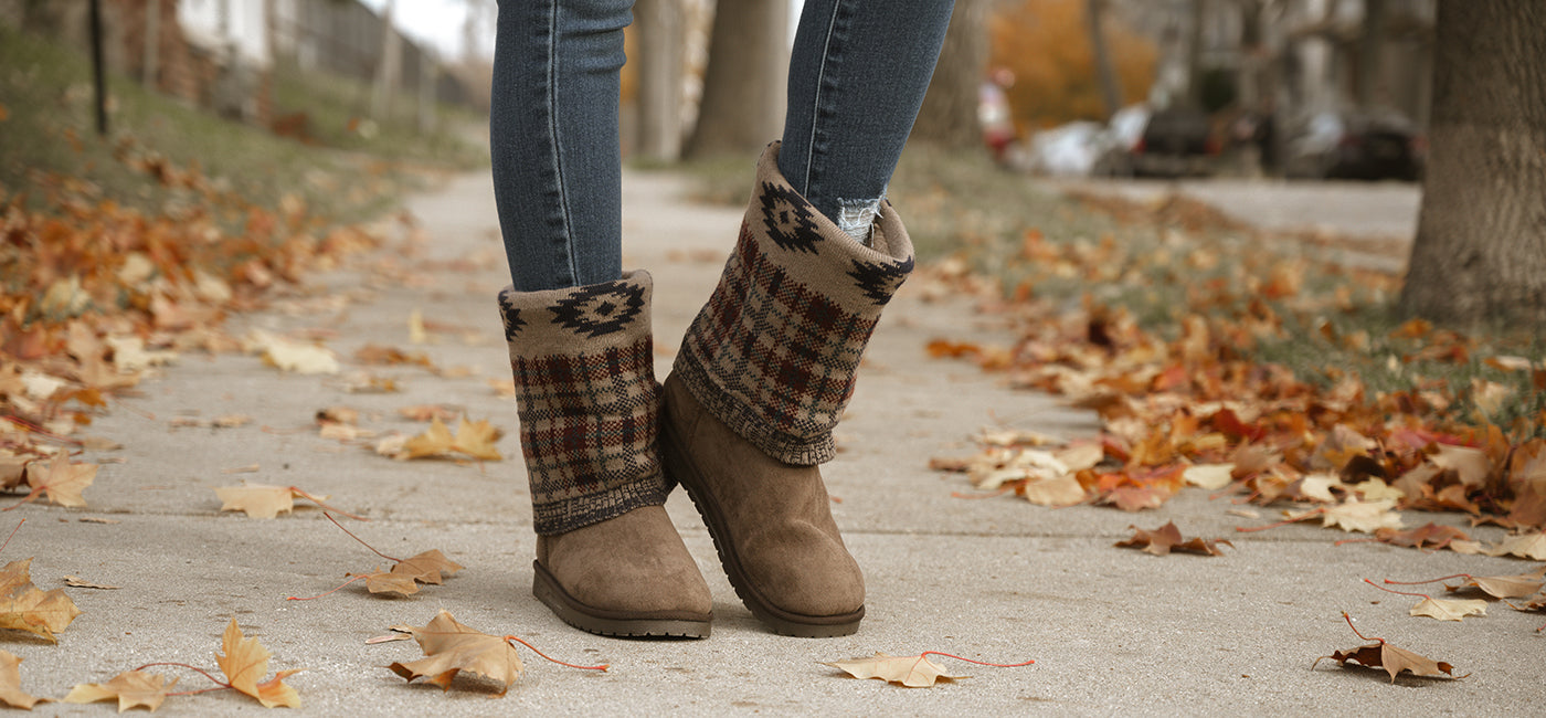 Sheepskin Footbed Bearpaw Shoes Bearpaw Knit Tall Boots Muk