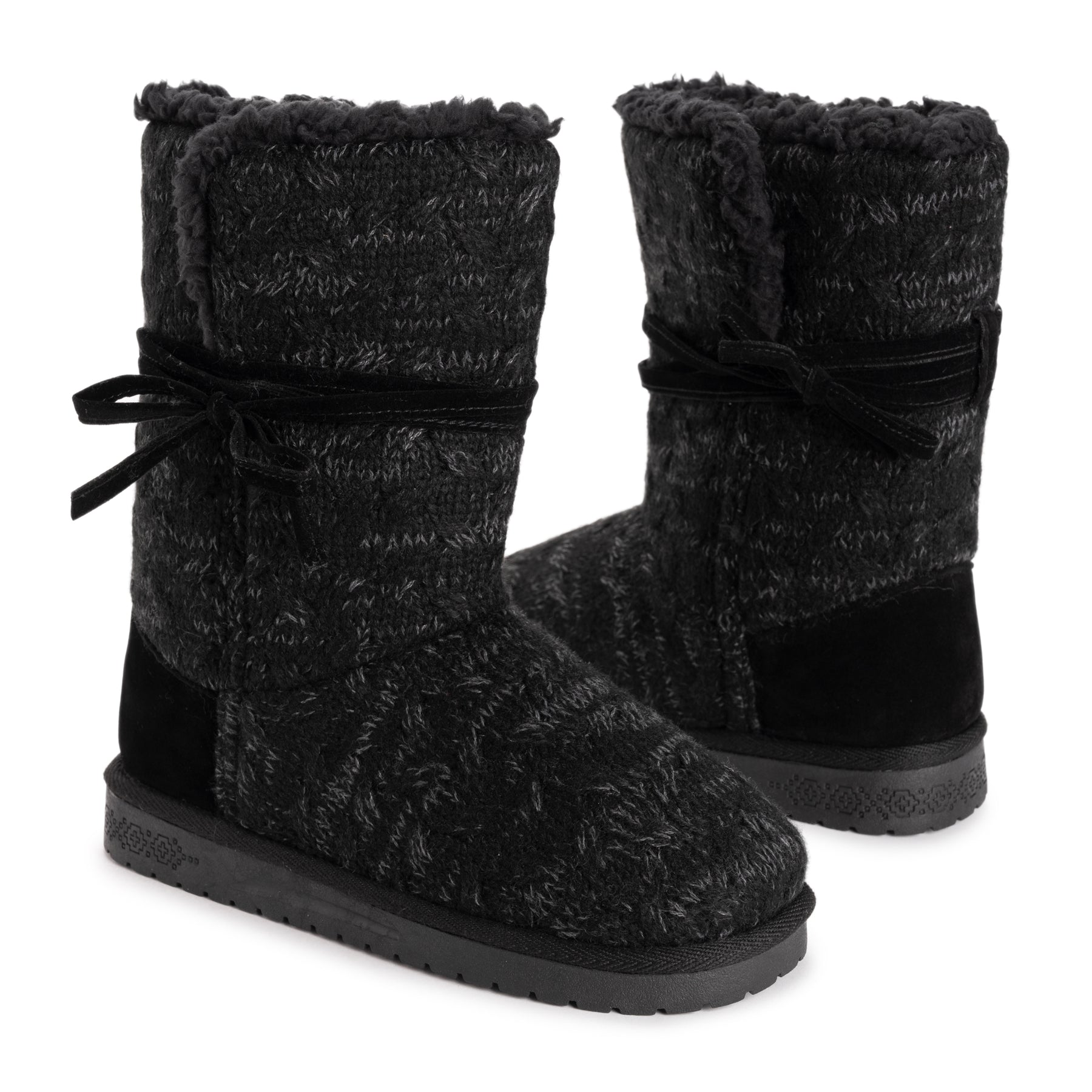 Muk luks black boots store