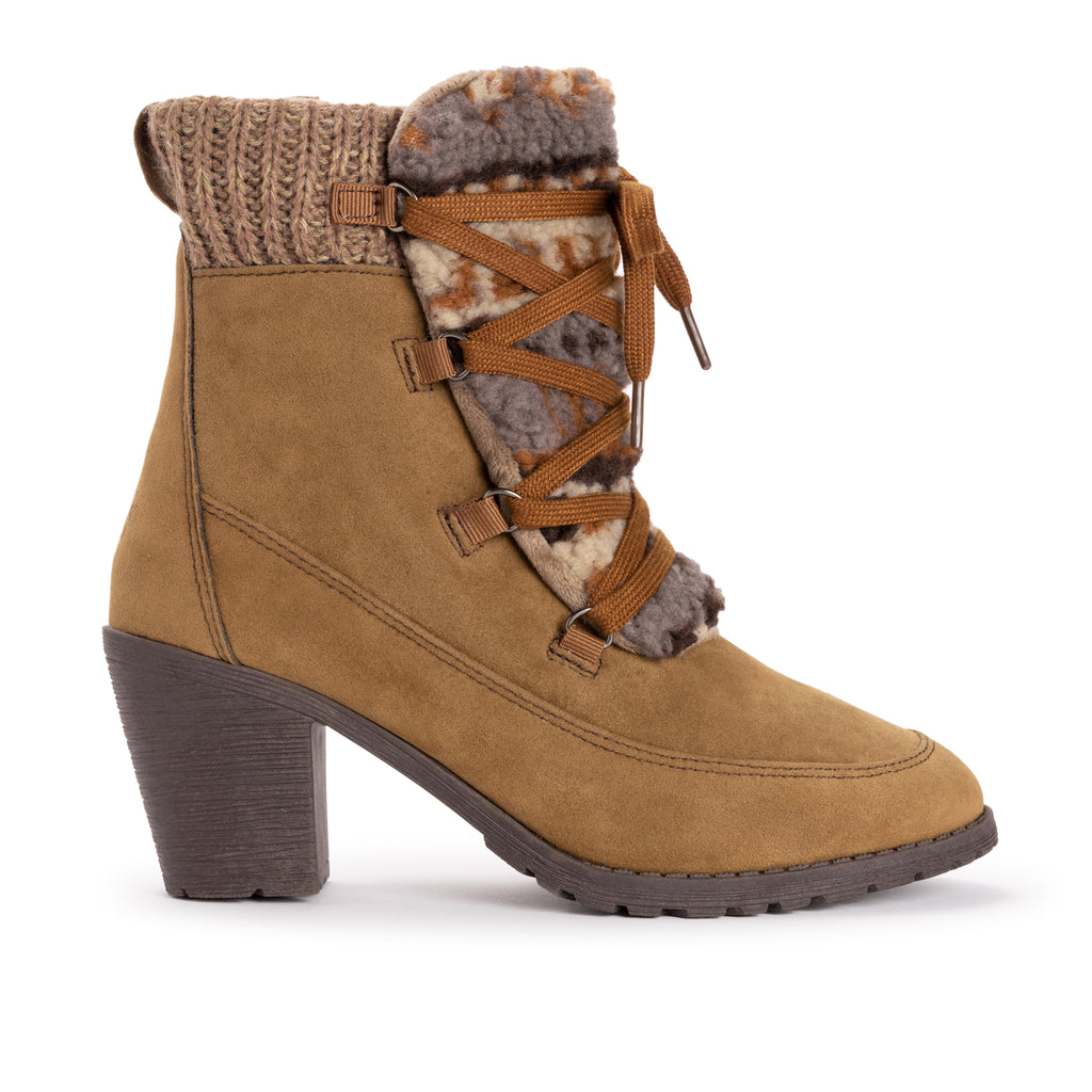 Women s Lacy Lilah Boots Chesnut MUK LUKS