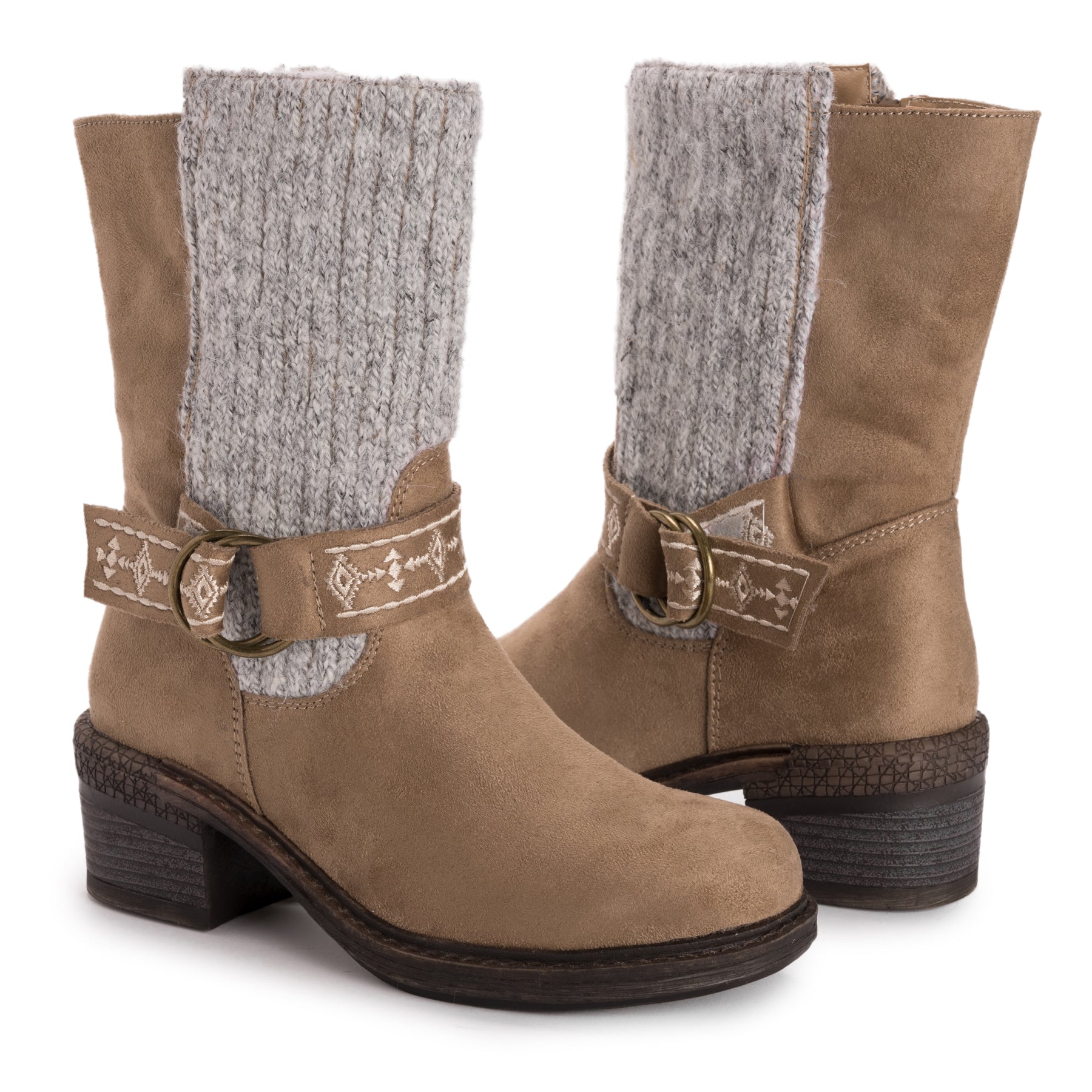Women s Arya Alice Boots Stone MUK LUKS