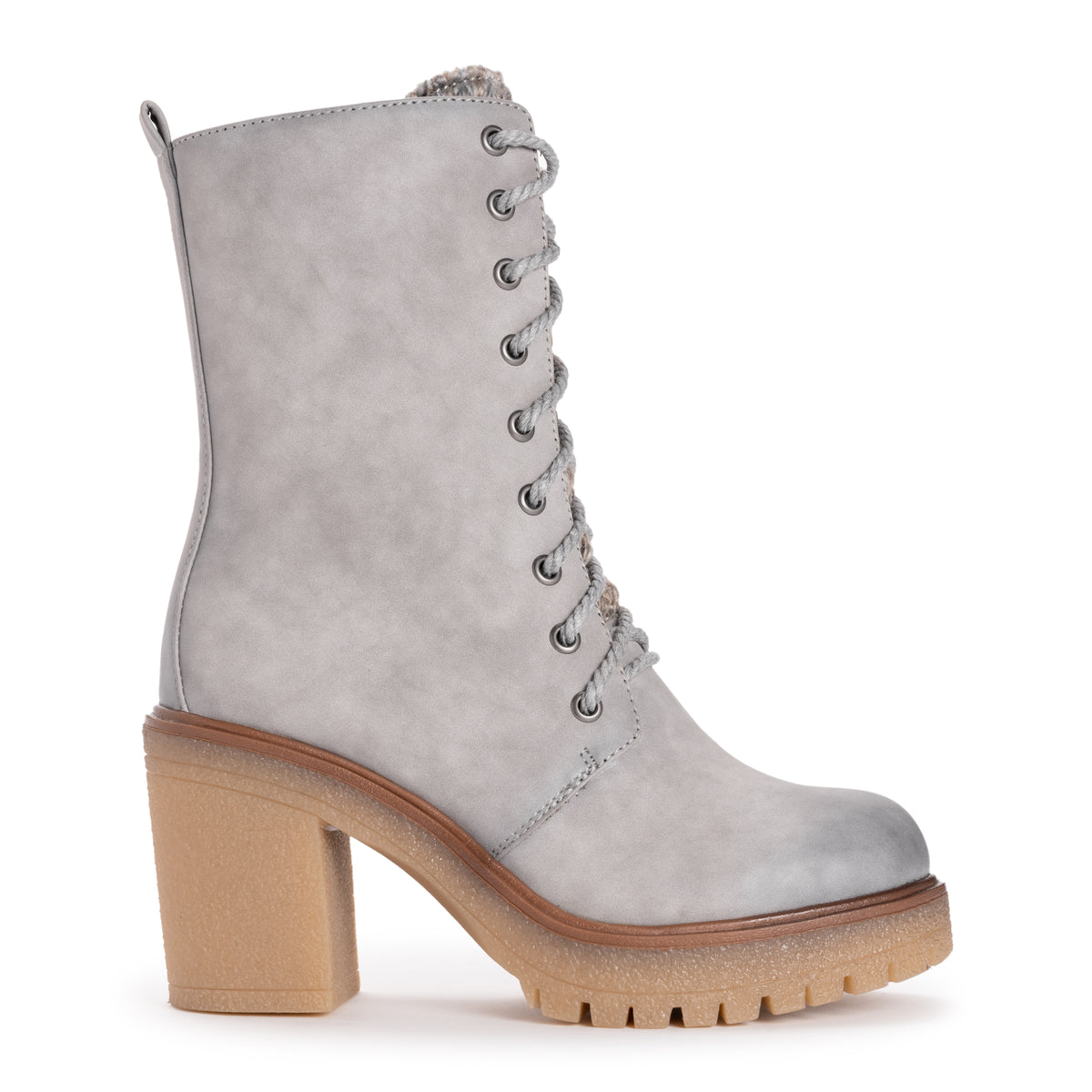 Women's Riser Jazz Heeled Boots Grey – MUK LUKS