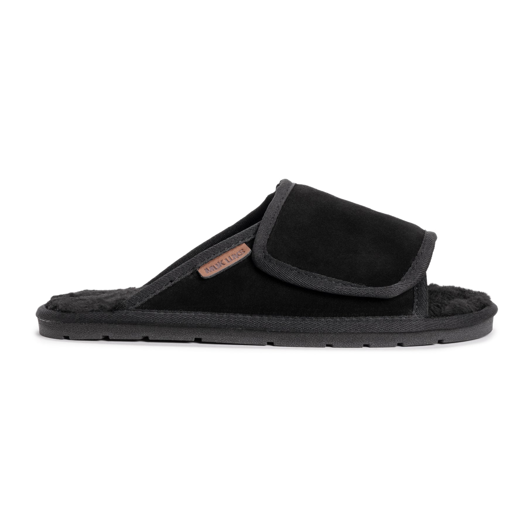 Men s Topher Open Toe Slipper MUK LUKS