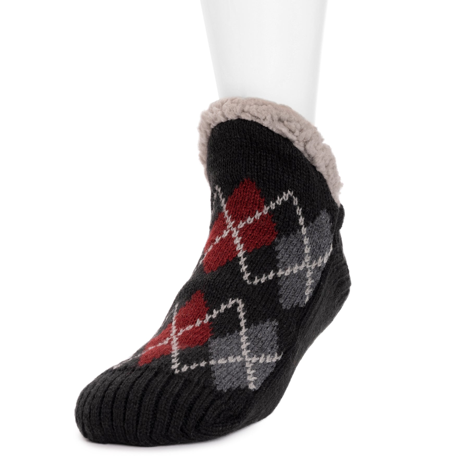 Men's Ankle Cabin Socks Argyle Classic MUK LUKS