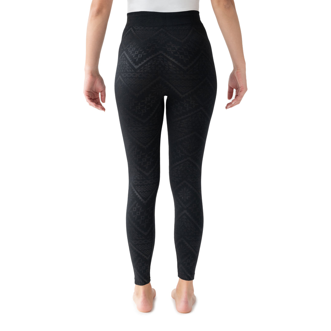 Women s Fleece Lined Embossed Leggings MUK LUKS