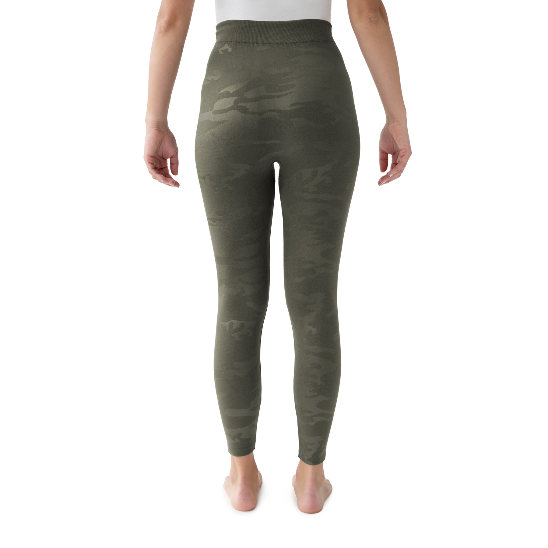 Fleece lined camo leggings 2025