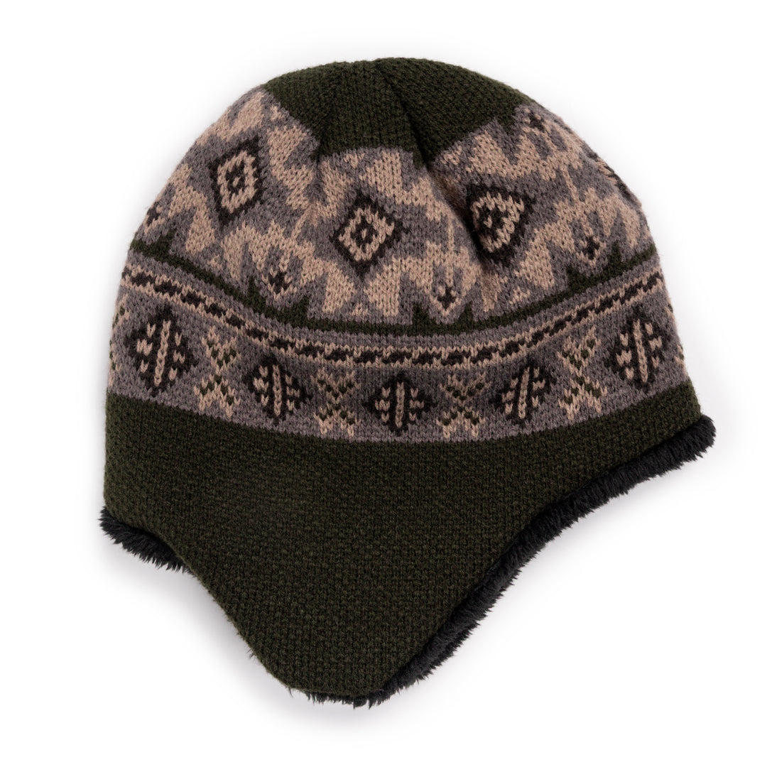 Mens Ear Covering Beanie Men's Earflap Beanie