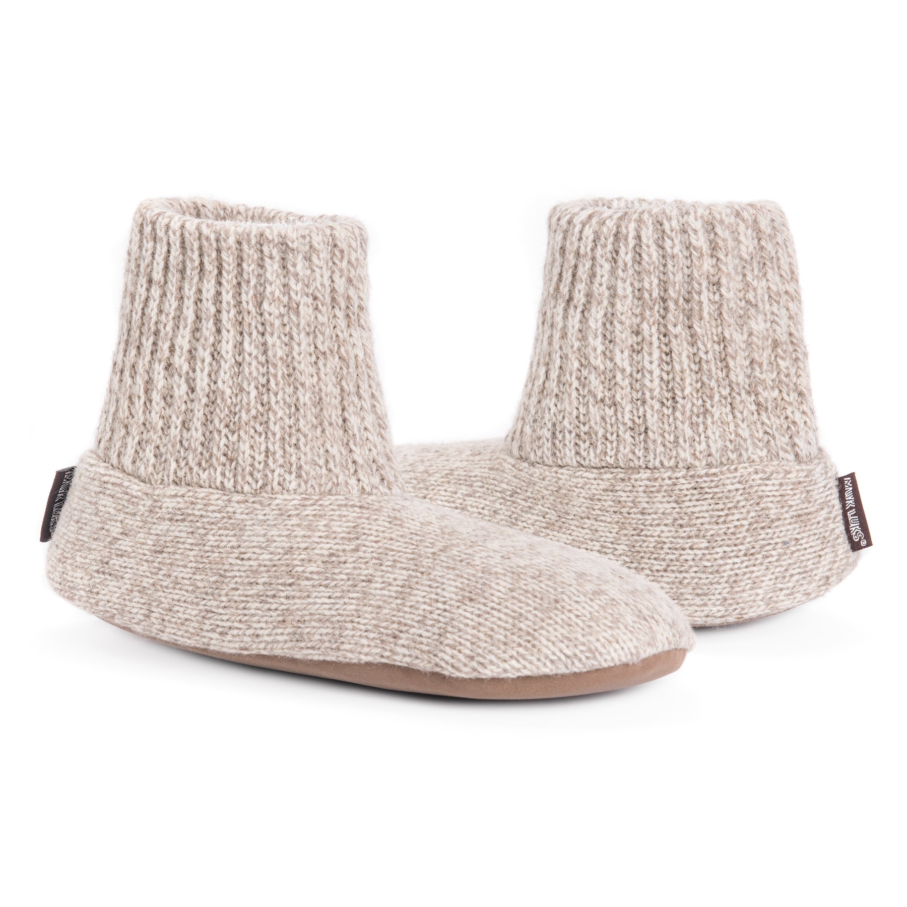 Mens Original Bigfoot Slipper Socks - Black & Grey – Heat Holders