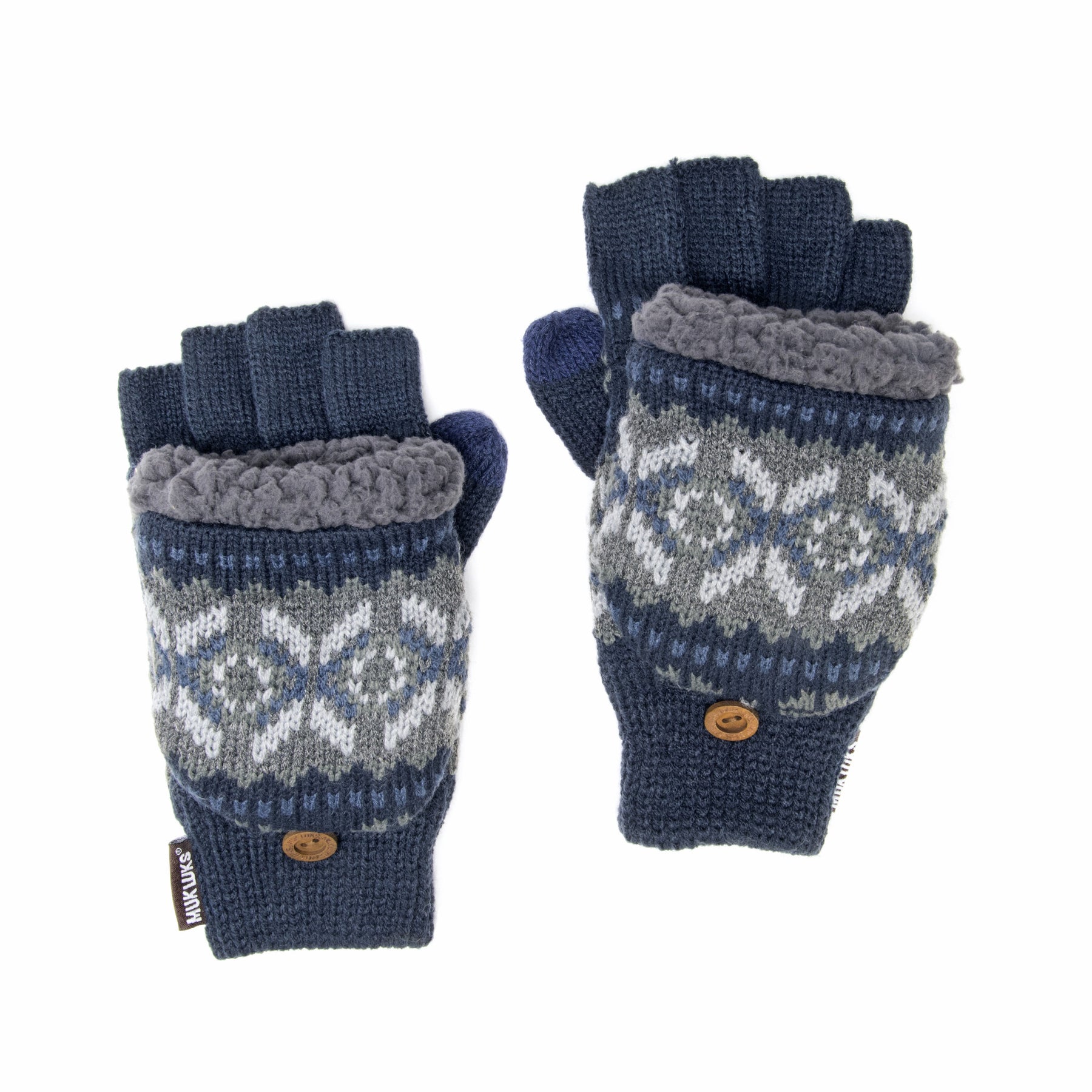 Men's Nordic Flip Mittens – MUK LUKS