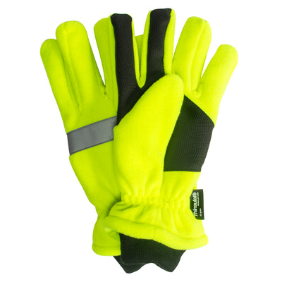 High Vis Waterproof Fleece Gloves - MUK LUKS