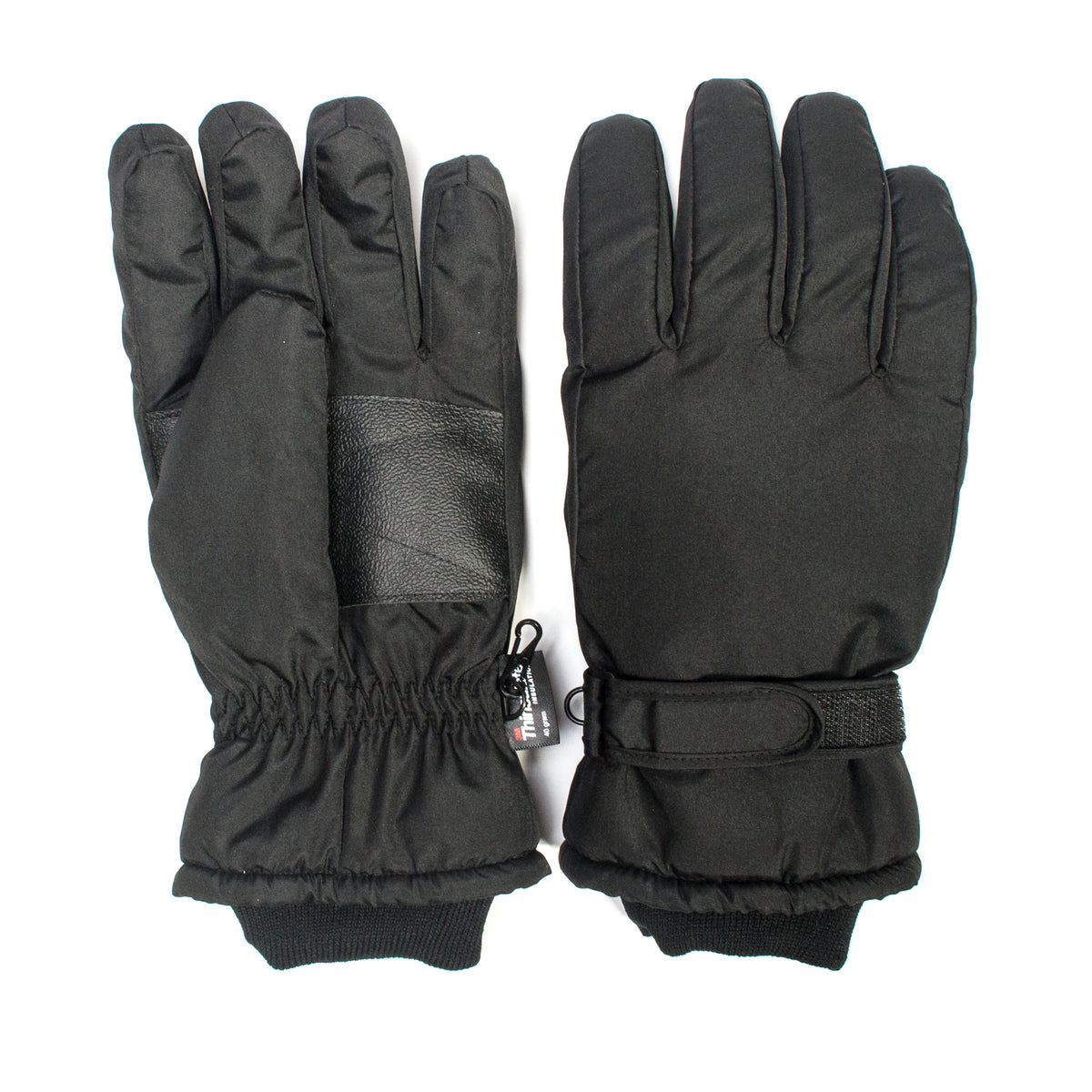 QuietWear Waterproof Thinsulate Gloves, Men's, Size: Large, Black