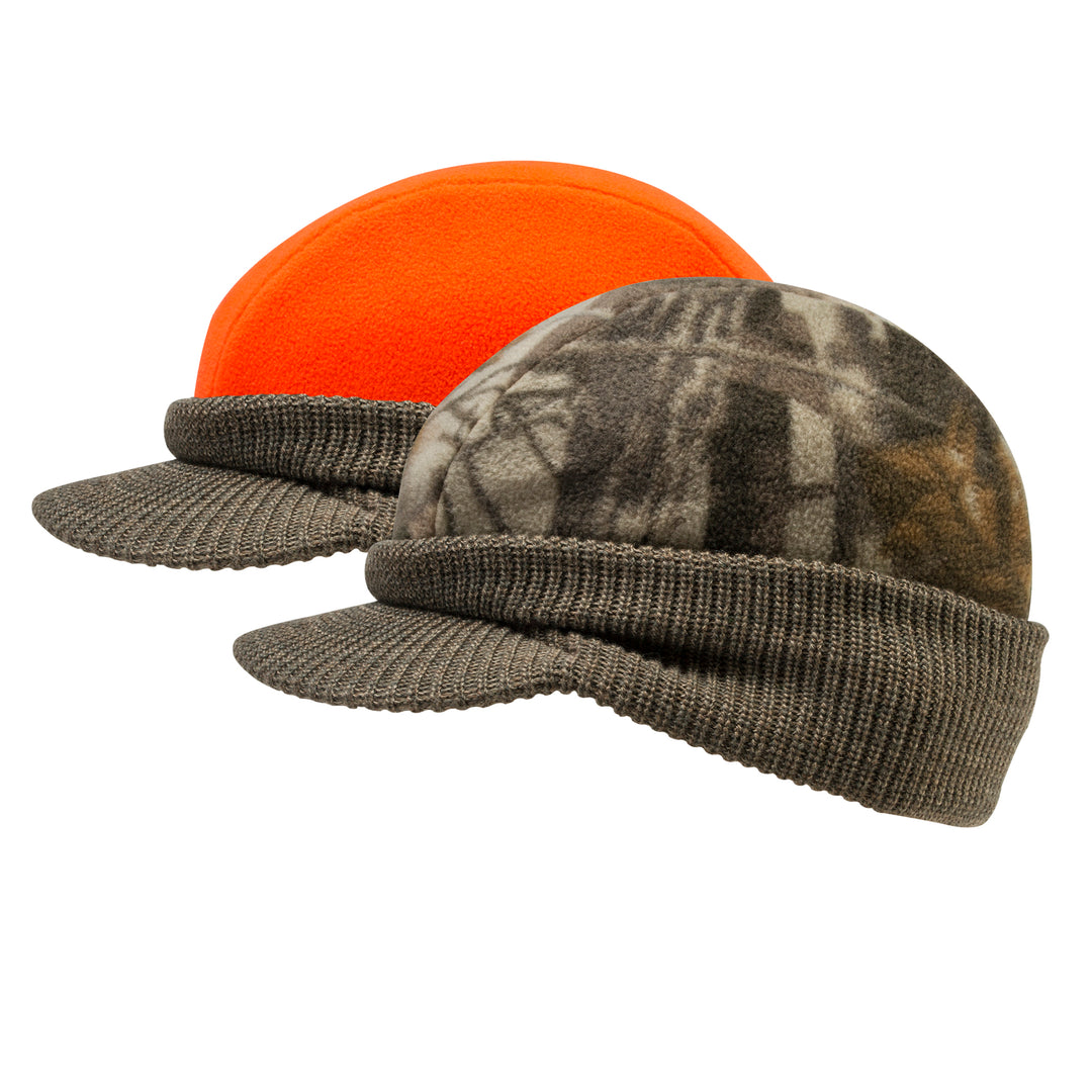 QuietWear Reversible Radar Hat Camo and Blaze Orange – MUK LUKS