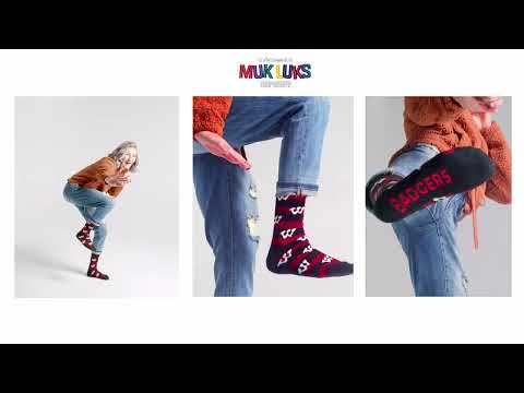 Wisconsin Badgers GameDay Unisex Terry Loop Sock – MUK LUKS