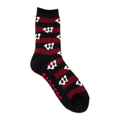 レッグウェア SKYLRK THIN LOOP SOCK Wisconsin Badgers GameDay Unisex Terry Loop Sock – MUK LUKS